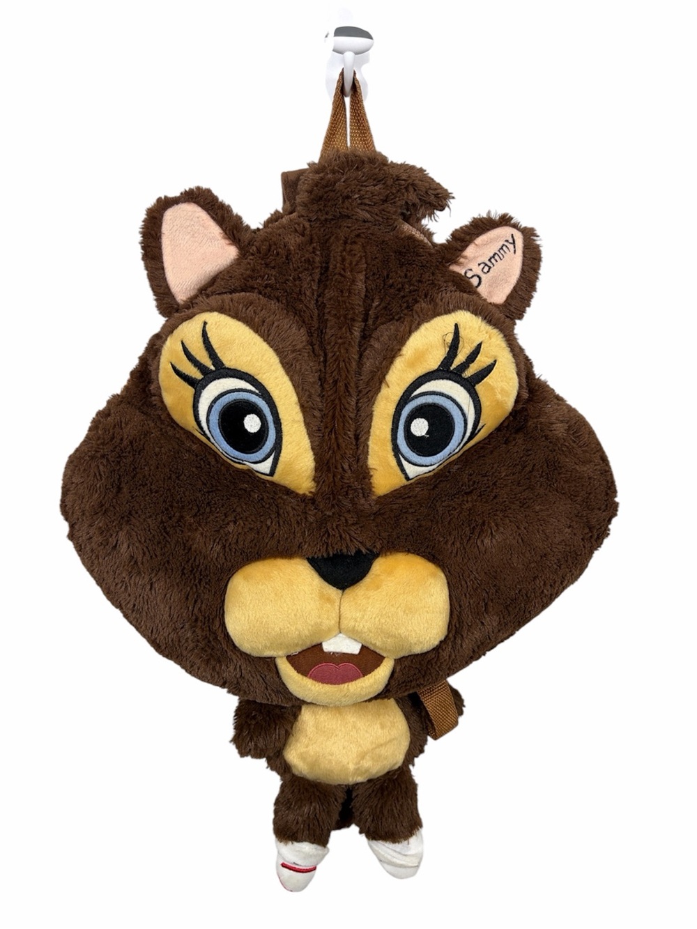 Great Wolf Lodge Sammy Squirrel 18” Travel Buddy Plush Backpack Fiesta